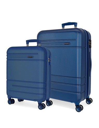 SET DE LOS 2 TROLLEYS 4 RUEDAS EXPANDIBLE CABINA + MEDIANA GALAXY MOVOM