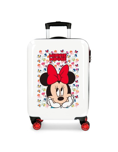 TROLLEY CABINA 4 RUEDAS MINNIE DIVA BLANCO