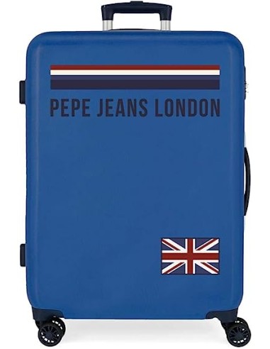 TROLLEY MEDIANO 4R PEPE JEANS OVERLAP AZUL