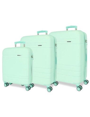 SET DE LOS 3 TROLLEYS 4 RUEDAS EXPANDIBLE C+M+L GALAXY MOVOM