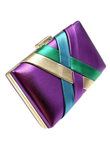 BOLSO DE FIESTA CLUTCH MULTICOLOR TEOVEL BASIC 2000