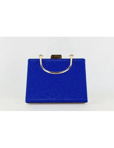 BOLSO DE FIESTA CLUTCH ABALORIOS CON ASA METÁLICA TEOVEL BASIC 20209