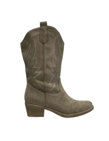 BOTA CAMPERA MEDIA CAÑA DE MUJER TEOVEL BASIC RQ-67