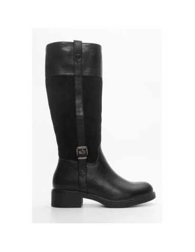 BOTA CASUAL DE MUJER TEOVEL BASIC RQ-18 NEGRO