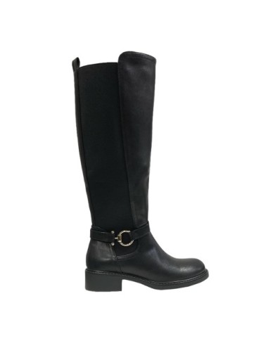 BOTA URBANA DE MUJER CON ELÁSTICO TEOVEL BASIC RQ-51 NEGRO