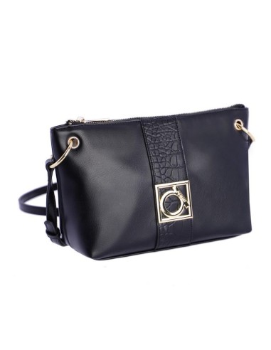 BOLSO BANDOLERA DE MUJER VIENA AMICHI 15323-01 NEGRO