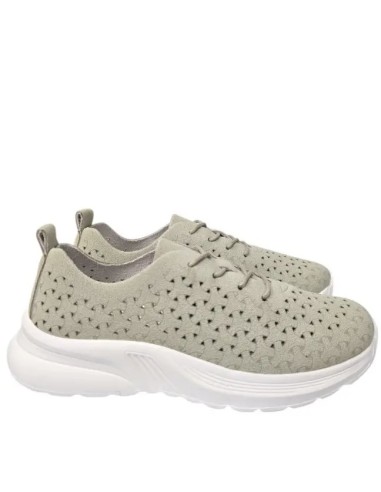 DEPORTIVO ULTRALIGERO CALADO CIERRE CORDONES TEOVEL BASIC G1023