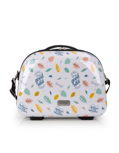 NECESER RÍGIDO ABS/POLICARBONATO CON BANDOLERA ADAPTABLE A LA MALETA VIBES MR. WONDERFUL 35 x 29 x 17 Cm MULTICOLOR