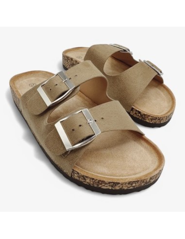 SANDALIA DE HEBILLAS CON SUELA DE BIO TEOVEL BASIC YZ762