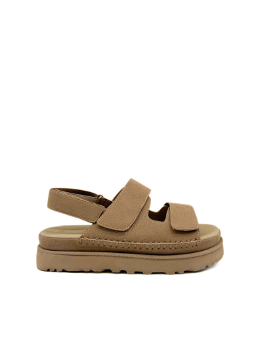 SANDALIAS SUELA GRUESA CIERRE DE VELCRO DE MUJER TEOVEL BASIC P1266