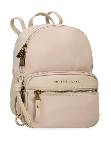 MOCHILA URBANA DE MUJER MORGAN PEPE JEANS 7922033 BEIGE