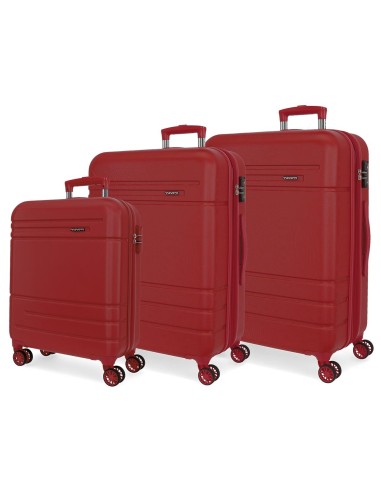 SET DE LOS 3 TROLLEYS 4 RUEDAS EXPANDIBLE C+M+L GALAXY MOVOM